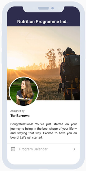 nutrition coaching platform justcoach